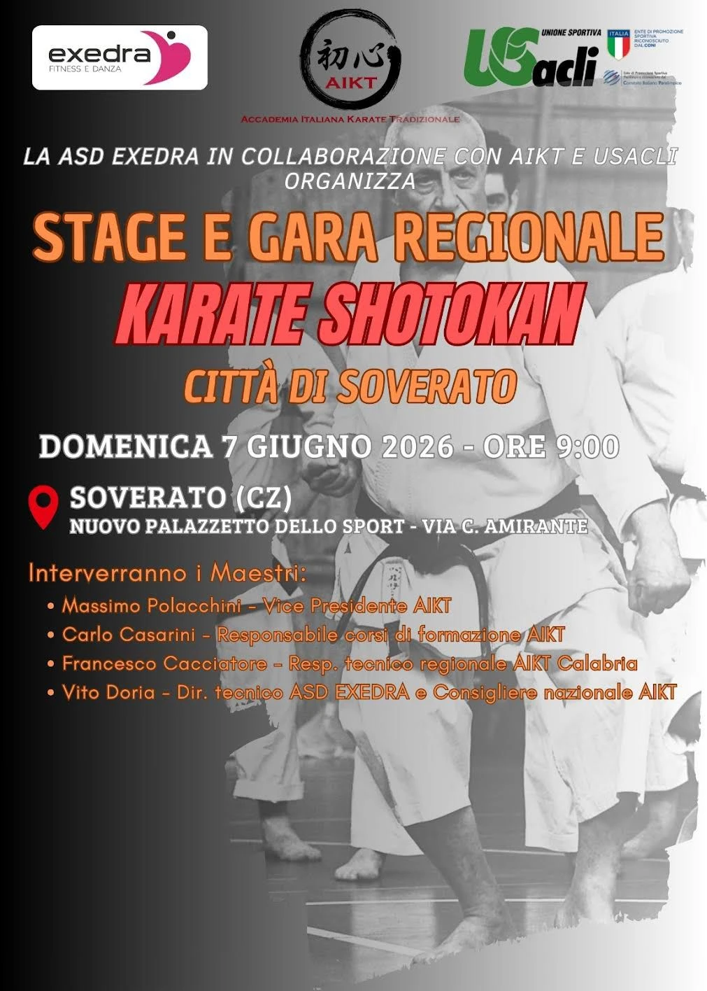 Soverato capitale del karate Shotokan: oltre 100 giovani atleti attesi al torneo regionale
