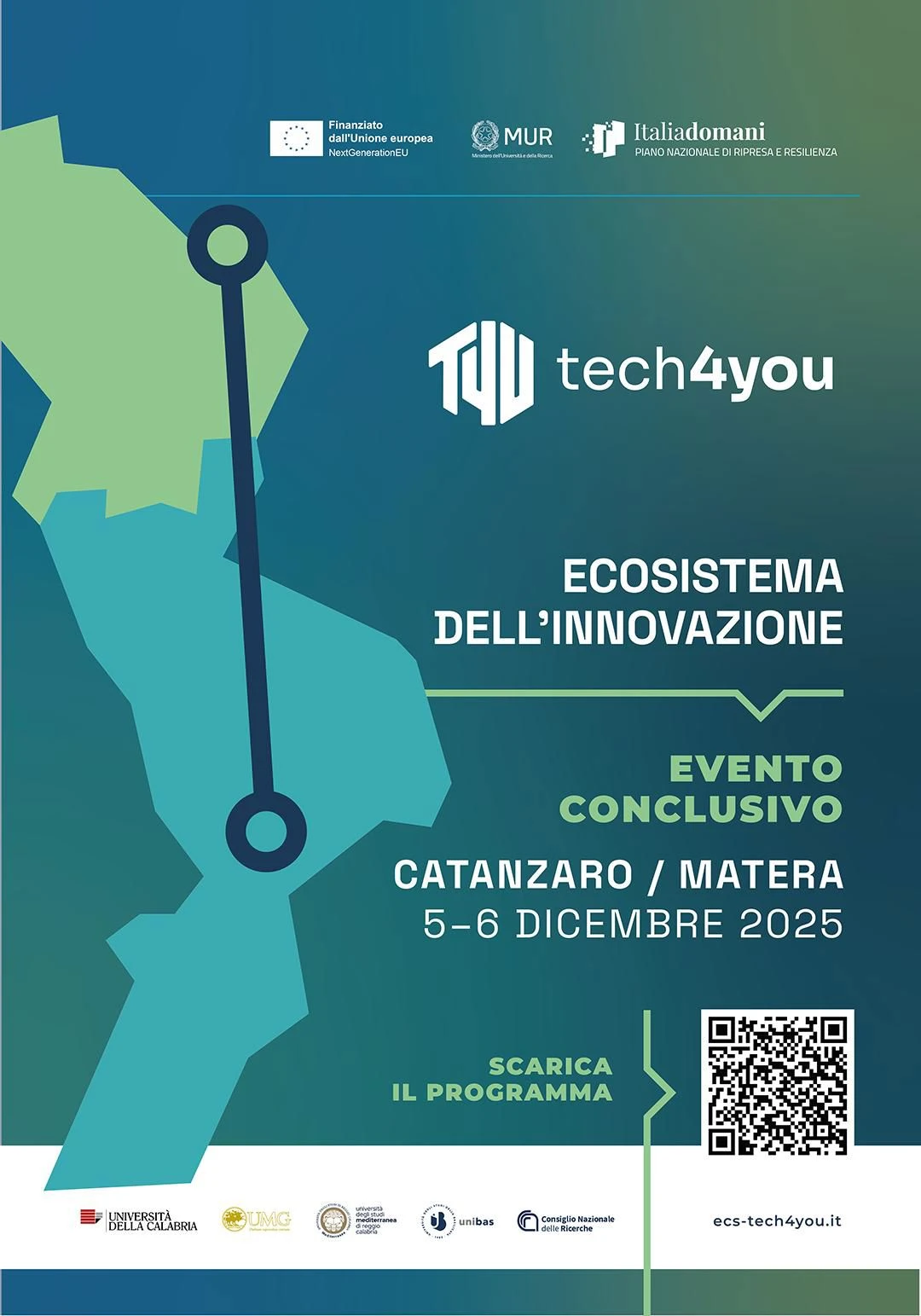 Tech4You presenta risultati e nuove prospettive: a Catanzaro due giornate dedicate all’innovazione sostenibile