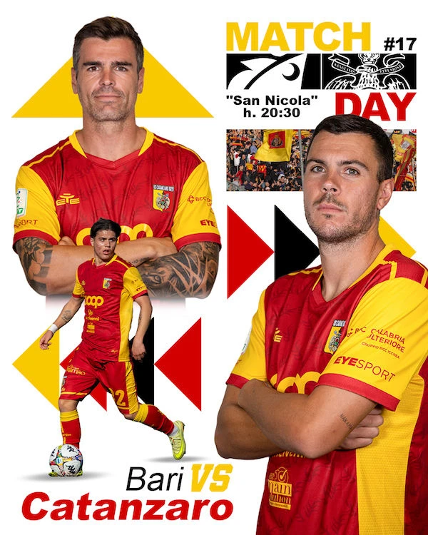 Serie BKT, Bari e Catanzaro in campo alle 20.30: le probabili formazioni