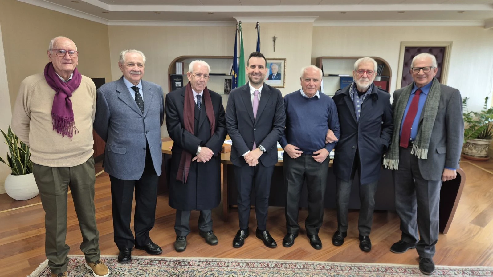 Consiglio Regionale, Cirillo incontra il nuovo Ufficio di presidenza dell’Associazione ex Consiglieri
