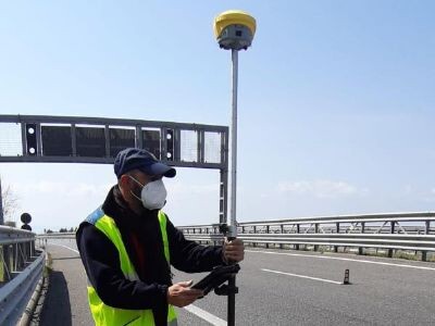 images Sull'A2 nel Cosentino la simulazione di intervento di soccorso con drone "rescue smart road" di Anas