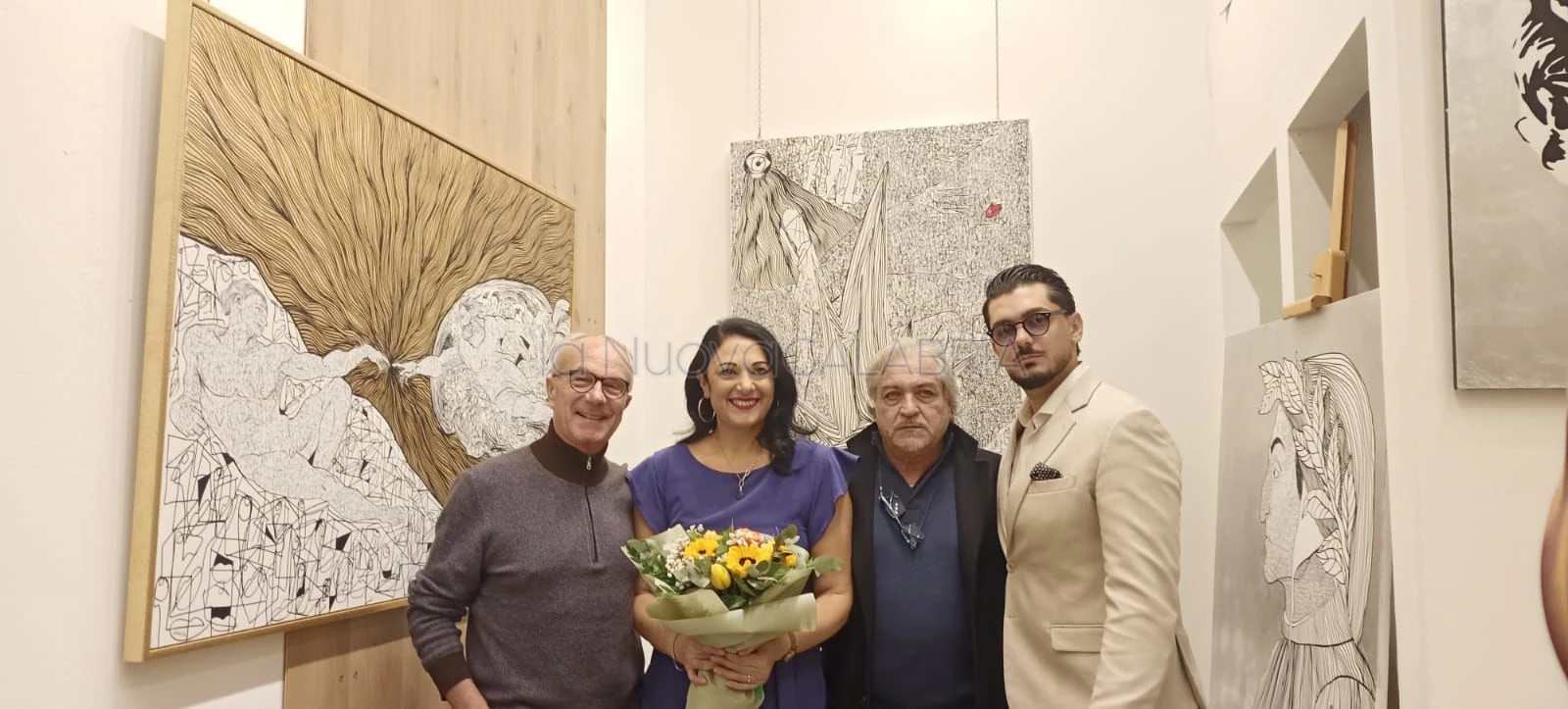 Catanzaro, inaugurata nel quartiere Lido la Crimasso Art Gallery: “Avviciniamo le persone all'arte”
