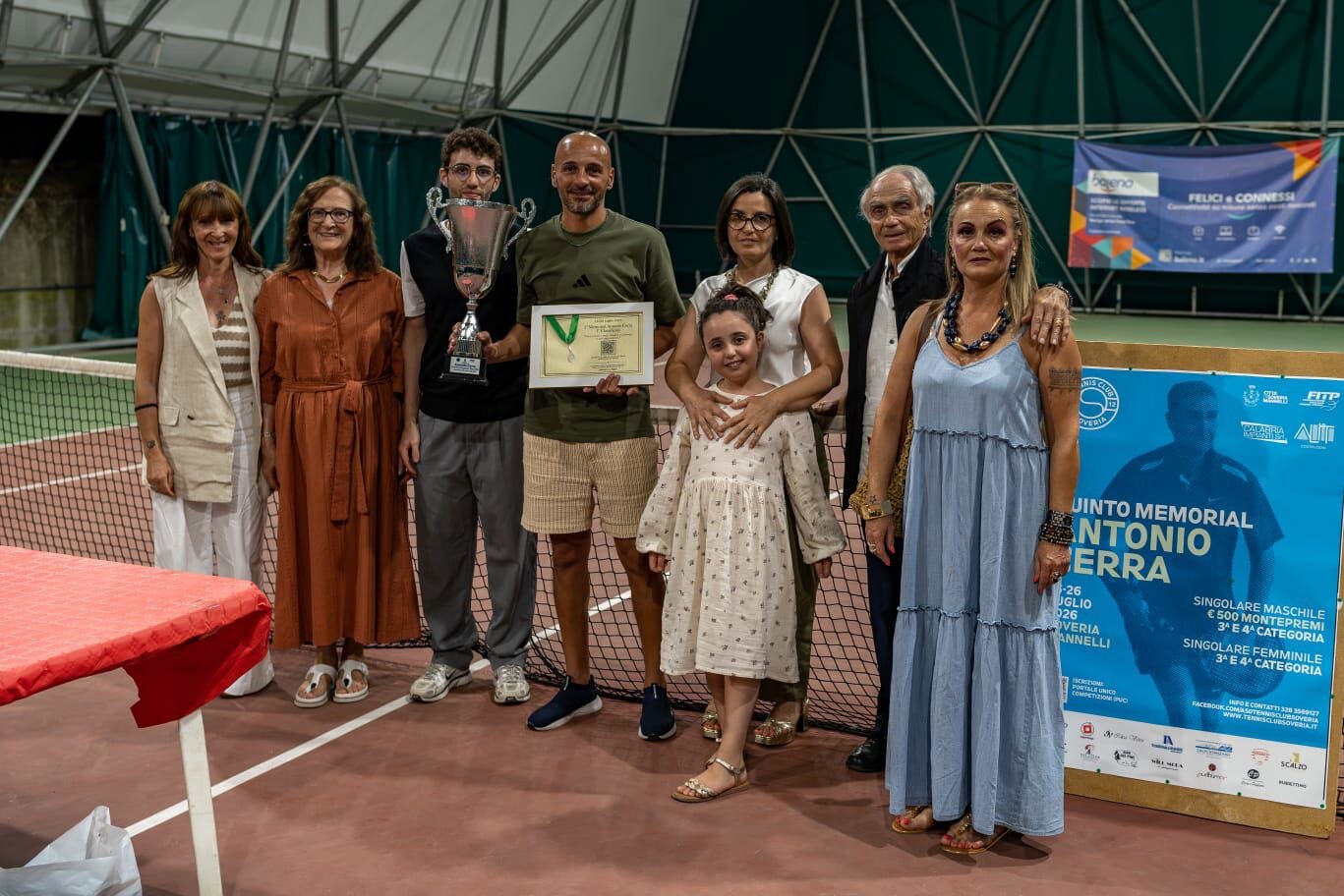 images Tennis, a Soveria Mannelli grandi emozioni per il quinto "Memorial Antonio Cerra" 