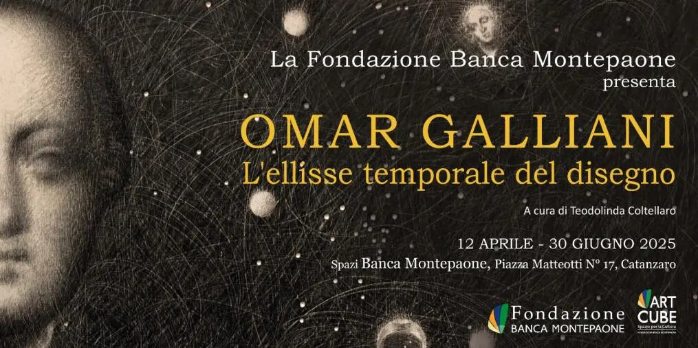 images La Fondazione Banca Montepaone ospita la mostra di Omar Galliani nella filiale di Catanzaro