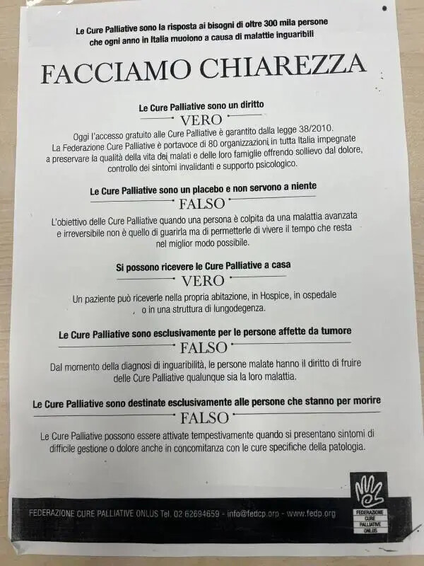 Sanità-Cure palliative, rinviato incontro di oggi previsto in Regione: "Speriamo che la Regione adempia" images Sanità-Cure palliative, rinviato incontro di oggi previsto in Regione: "Speriamo che la Regione adempia"