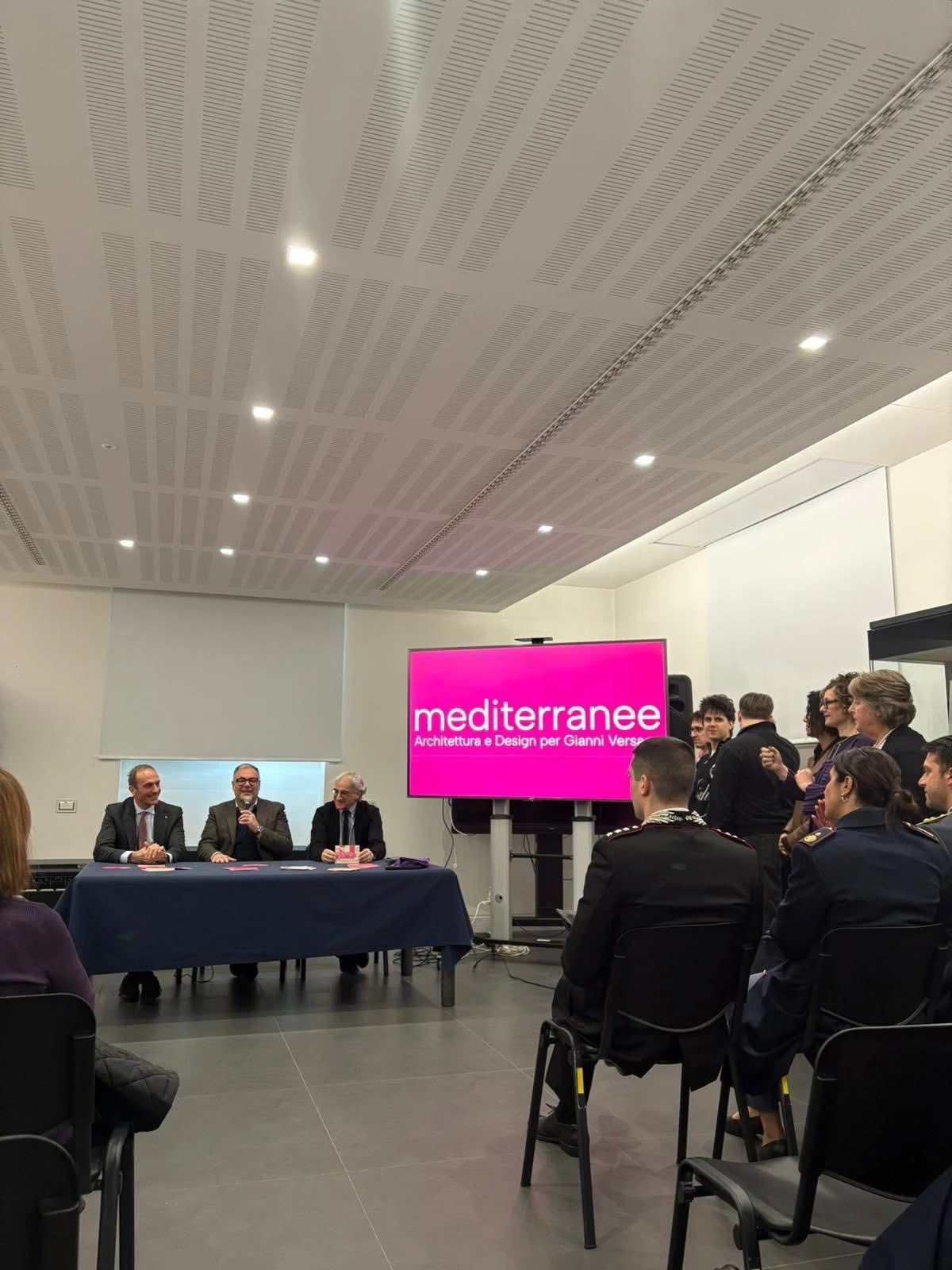 Inaugurata all'UniRc l’installazione "Mediterranee": architettura e design per Gianni Versace al Museo di Reggio