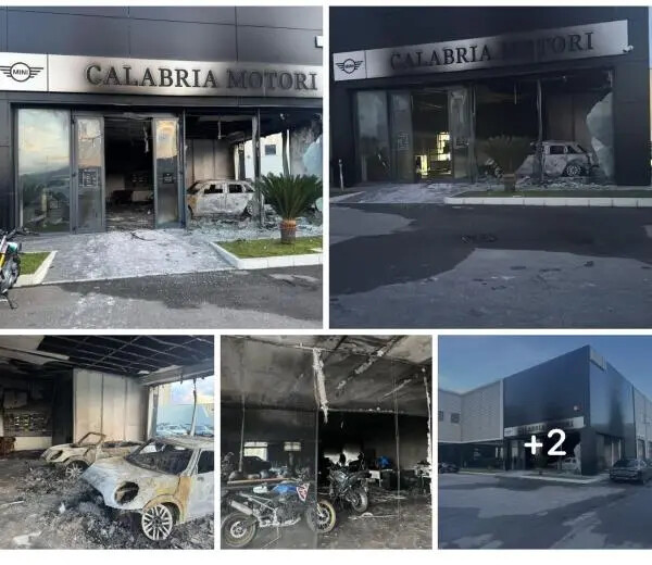 Reggio, in fiamme la concessionaria Calabria Motori del Gruppo Ionà images Reggio, in fiamme la concessionaria Calabria Motori del Gruppo Ionà