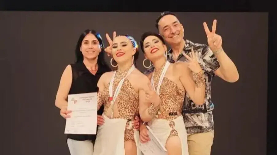 images Oro per le catanzaresi Babini e Pettinato ai Campionati Nazionali di Danza Sportiva 