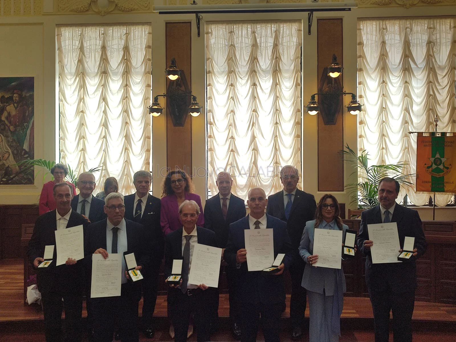 Catanzaro, la celebrazione di impegno e competenza: conferite le "Stelle al Merito del Lavoro"
