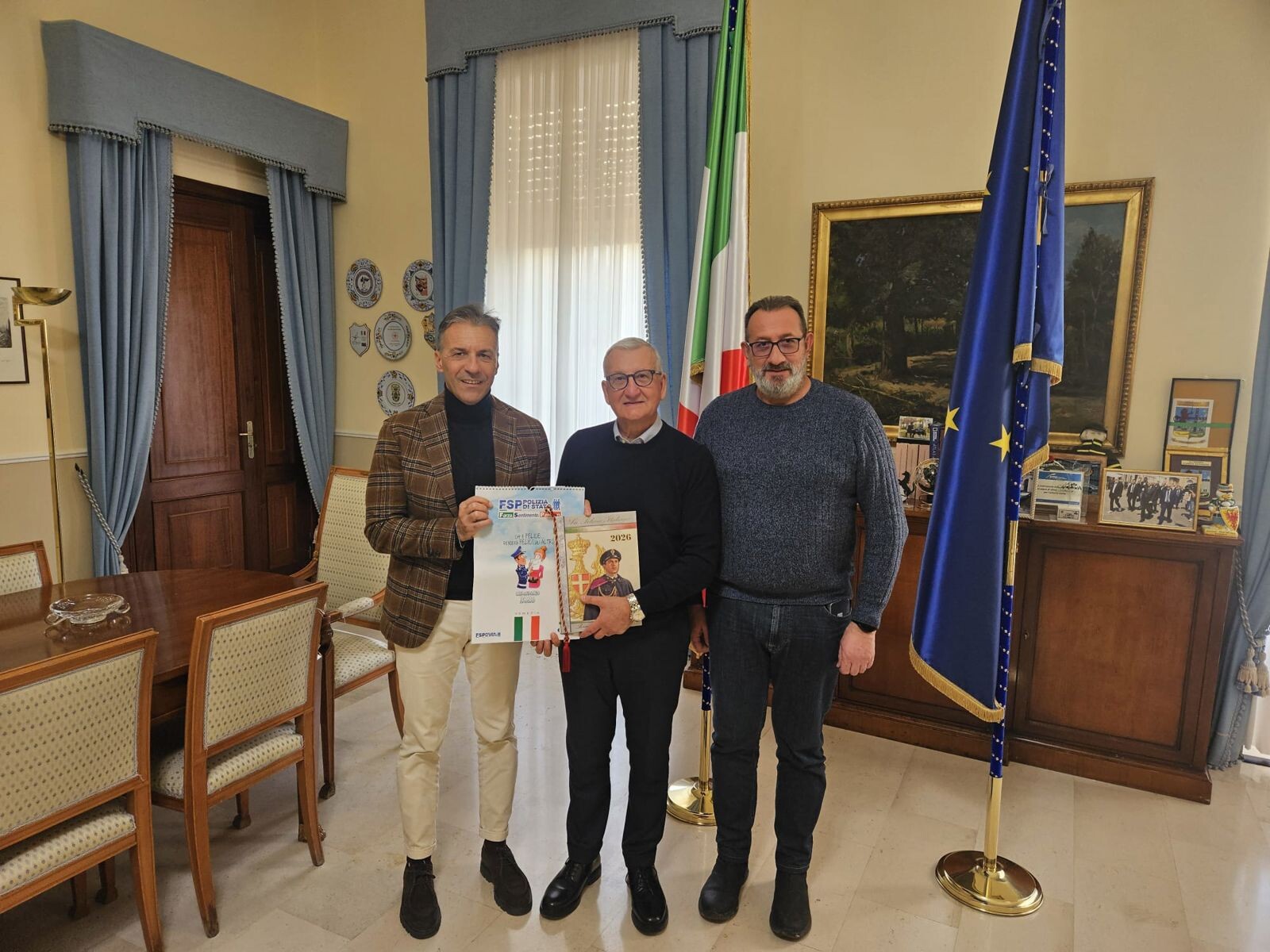 images Una delegazione del sindacato FSP Polizia di Stato ha incontrato il prefetto di Catanzaro