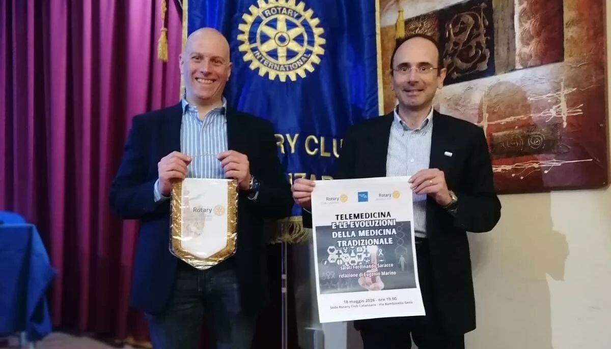 images Telemedicina e futuro della sanità: il dott Eugenio Marino protagonista al Rotary Club Catanzaro