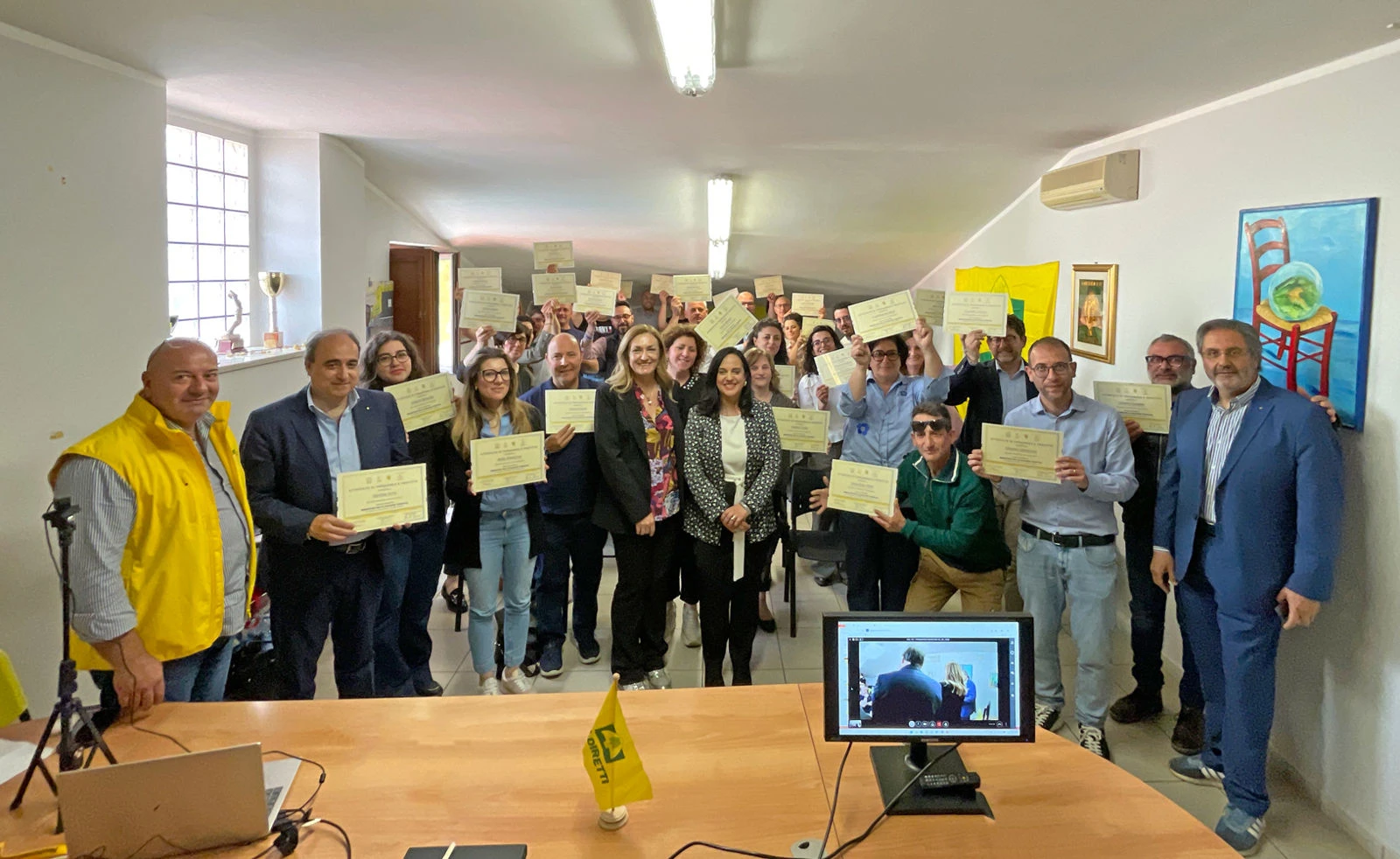 Grande adesione al corso&nbsp;di marketing per lo sviluppo turistico&nbsp;Coldiretti–Unical