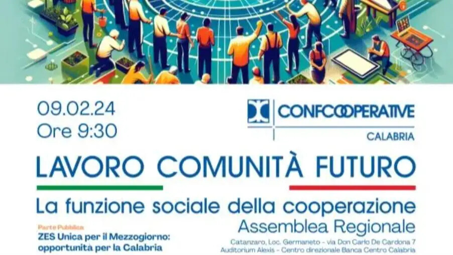 images "ZES Unica per il Mezzogiorno, opportunità per la Calabria": l'evento a Catanzaro il 9 febbraio