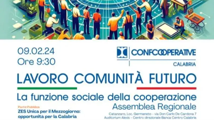 "ZES Unica per il Mezzogiorno, opportunità per la Calabria": l'evento a Catanzaro il 9 febbraio images "ZES Unica per il Mezzogiorno, opportunità per la Calabria": l'evento a Catanzaro il 9 febbraio
