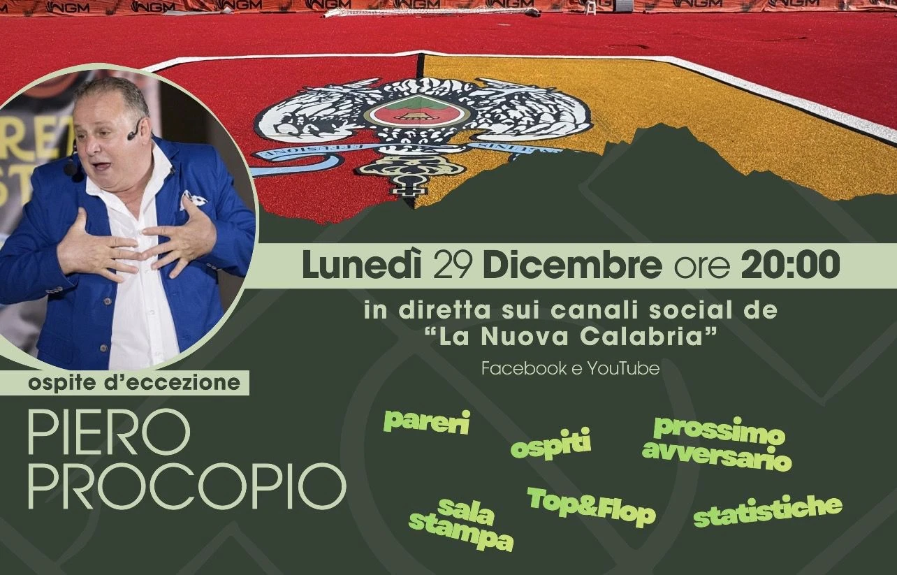 C’mon Eagles, appuntamento questa sera alle 20:00: tra gli ospiti Piero Procopio