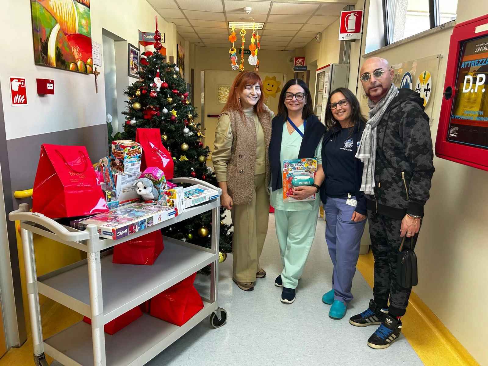 Da Girifalco, doni per Pediatria oncologica e chirurgica della azienda ospedaliera “R. Dulbecco” 