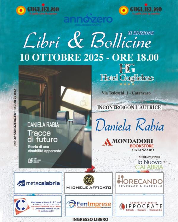 images  Libri &Bollicine a Catanzaro: appuntamento con Daniela Rabia