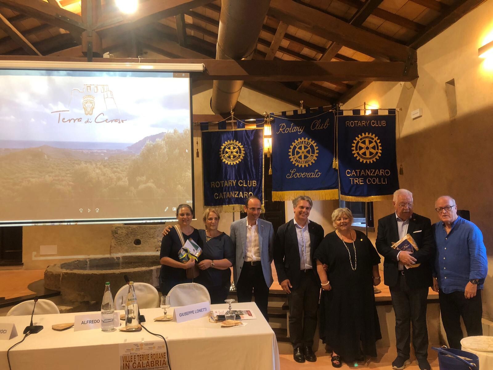 images I Rotary di Catanzaro, Soverato, Tre Colli e Cropani avviano insieme a Squillace la IV campagna archeologica del "Vivarium Project"