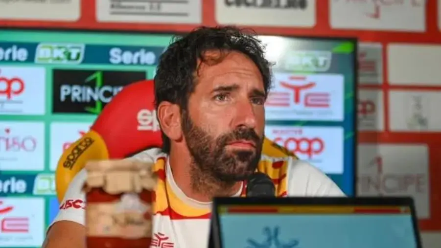 images Caserta prima dell'esordio col Sassuolo: "Gara difficile, ma faremo di tutto per vincerla"