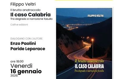 Filippo Veltri e "Il caso Calabria" aprono il 2026 della Fondazione Premio Sila