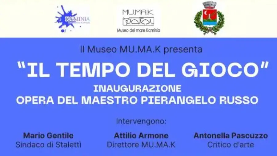 images Stalettì, la collezione d’arte del Museo MU.MA.K. si arricchisce con la scultura in movimento di Pierangelo Russo