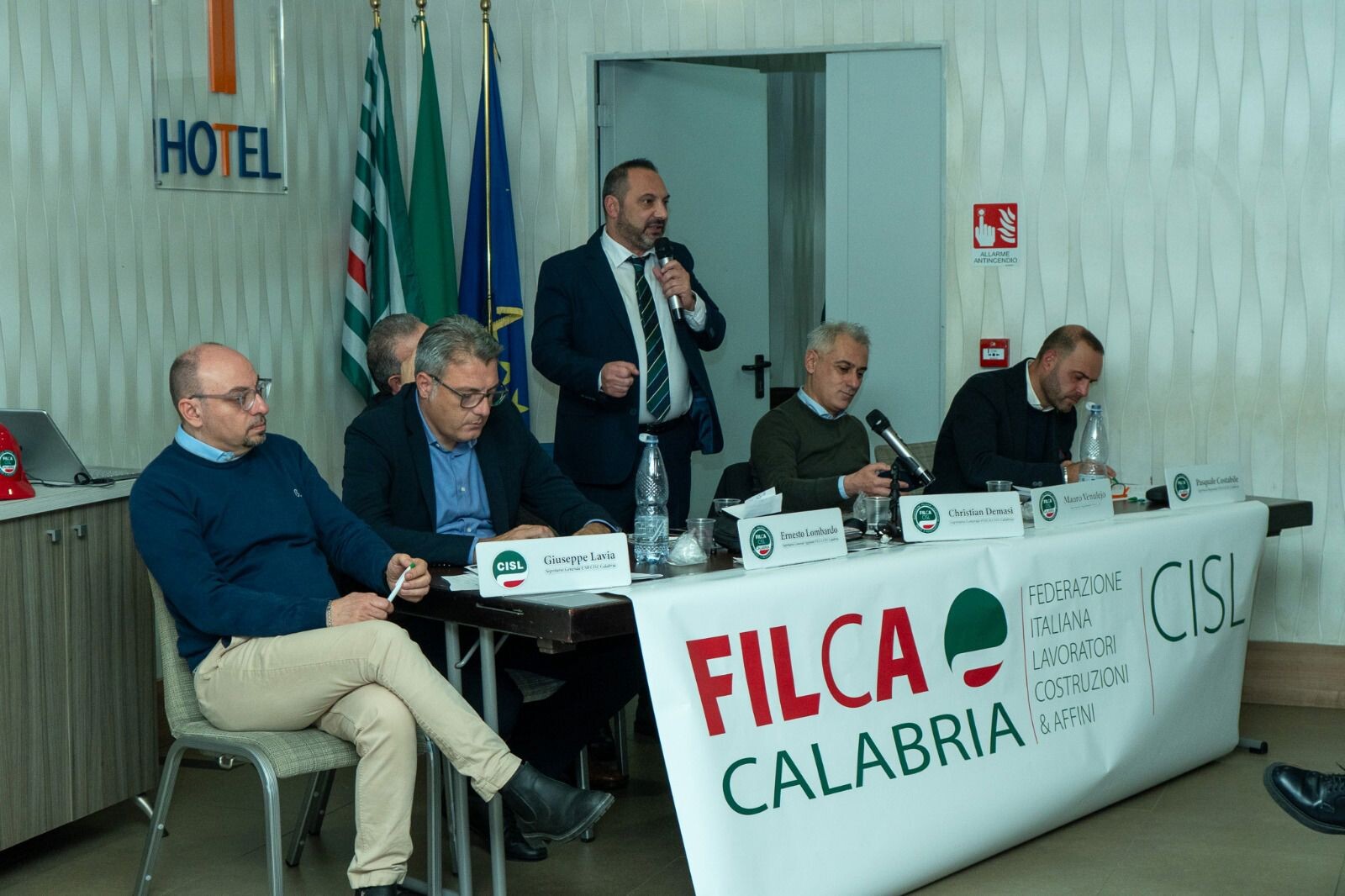 Riunito a Lamezia il Consiglio generale Filca Cisl Calabria: un confronto di verità, responsabilità e visione images Riunito a Lamezia il Consiglio generale Filca Cisl Calabria: un confronto di verità, responsabilità e visione