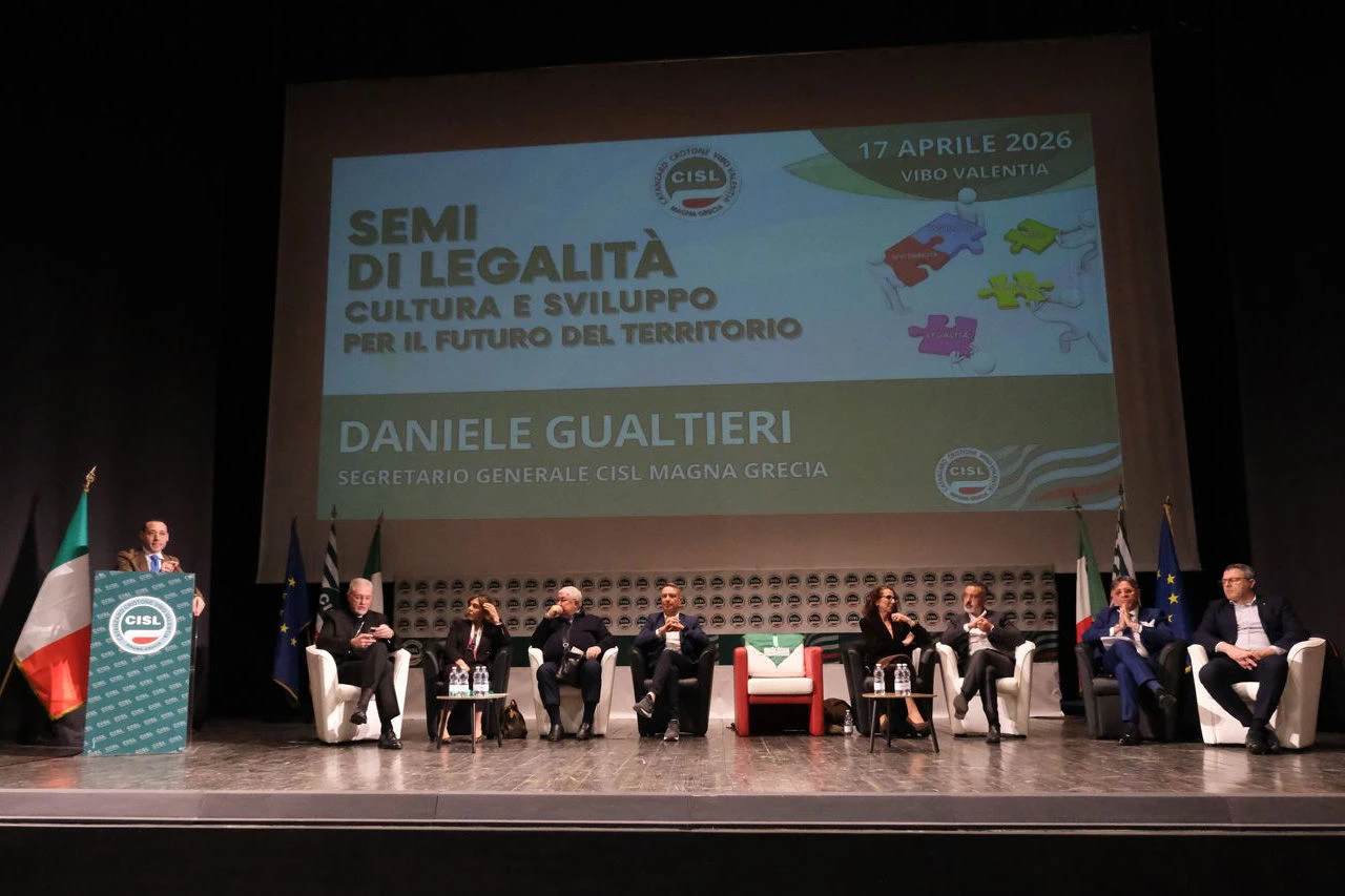 Grande partecipazione a "Semi di legalità" organizzato dalla Cisl a Vibo Valentia
