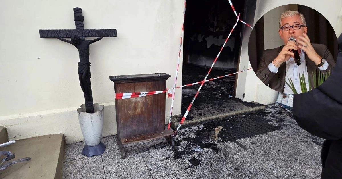 Il Santuario di Torre di Ruggiero colpito da un fulmine, il sindaco: "Poteva essere un disastro" 