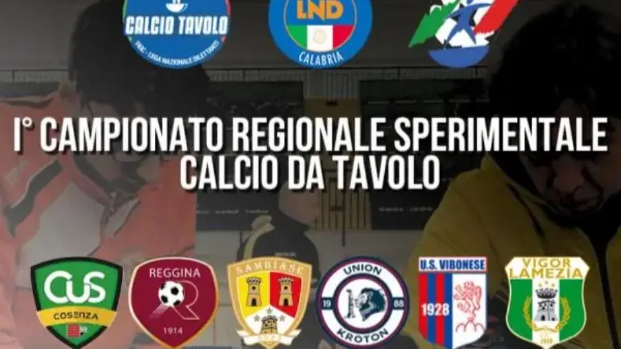 Al via a Lamezia il primo campionato sperimentale regionale di Calcio da Tavolo images Al via a Lamezia il primo campionato sperimentale regionale di Calcio da Tavolo