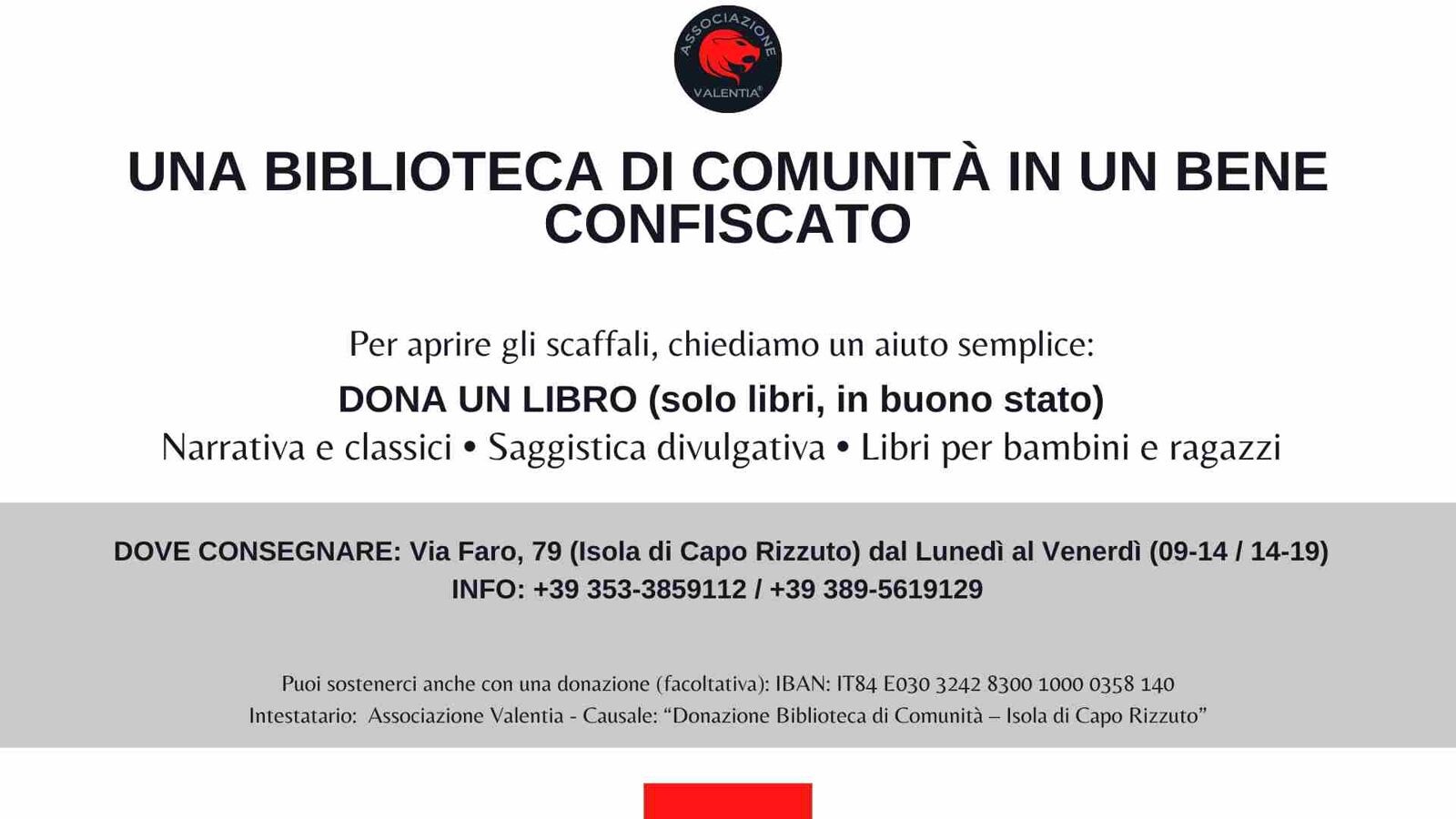 images Isola di Capo Rizzuto, nlla "Casa della Legalità 'Piersanti Mattarella" al via il percorso per aprire una biblioteca di comunità