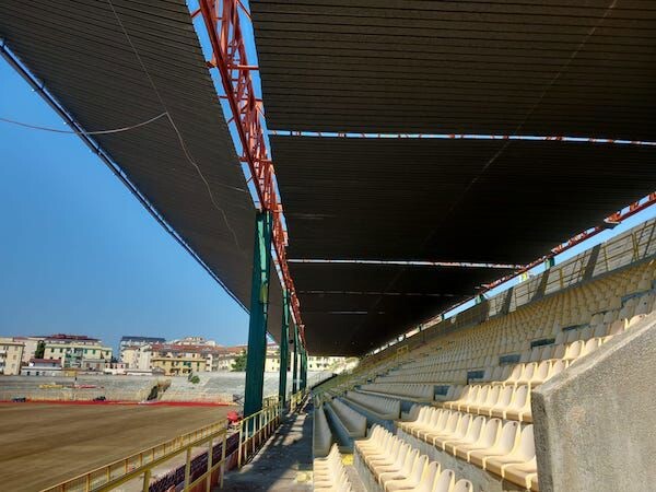 images Riqualificazione Stadio Ceravolo, tutto pronto per la demolizione della vecchia Curva Ovest