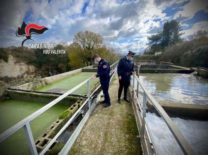 images Scoperta una bomba ecologica a Sant’Onofrio: sequestrato il depuratore 
