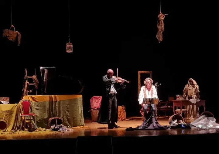 images AMA Calabria, Alessio Boni e Alessandro Quarta divertono e commuovono raccontando la vita di Molière