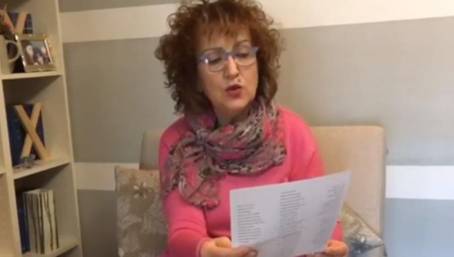 images #iorestoacasa. Annalina e la poesia per superare la paura  