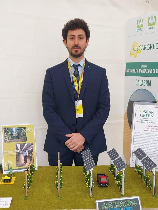 Premio "Oscar Green" di Coldiretti, vince l'agrifotovoltaico Lancellotta di Scalea images Premio "Oscar Green" di Coldiretti, vince l'agrifotovoltaico Lancellotta di Scalea