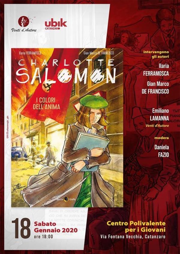 "Charlotte Salomon. I colori dell'anima", tra le pagine l'orrore del nazismo: sabato la presentazione al Centro polivalente per i giovani images "Charlotte Salomon. I colori dell'anima", tra le pagine l'orrore del nazismo: sabato la presentazione al Centro polivalente per i giovani