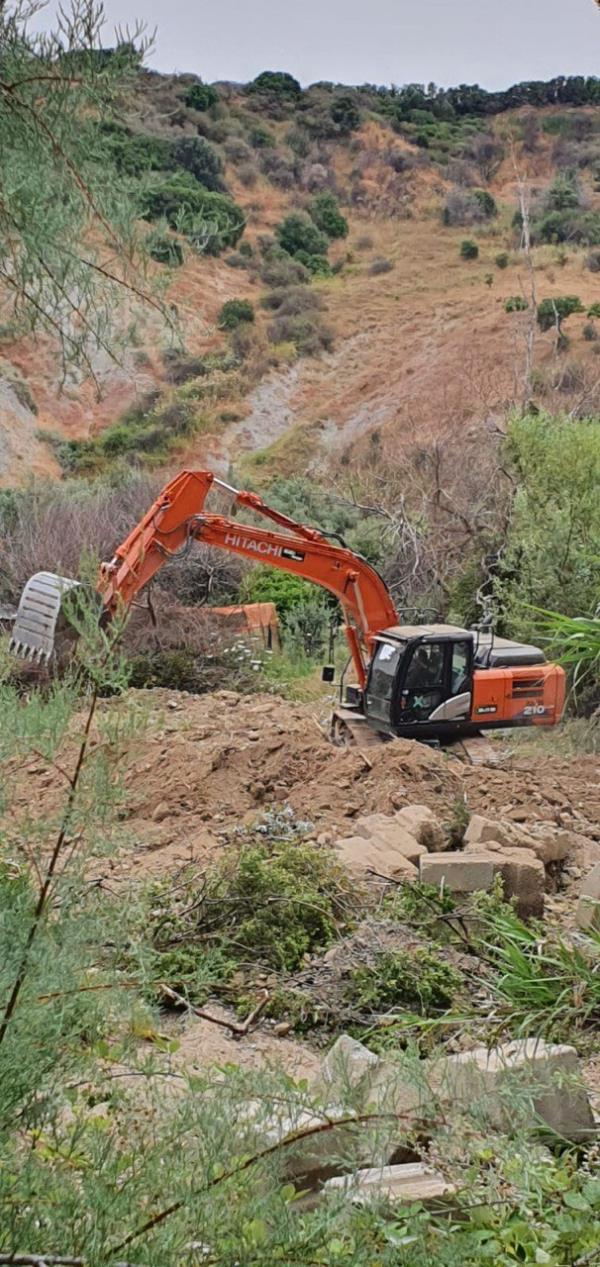 images Cariati. Bonifica corsi d'acqua, in corso operazioni per mitigare il rischio idrogeologico e rendere sicuro il deflusso