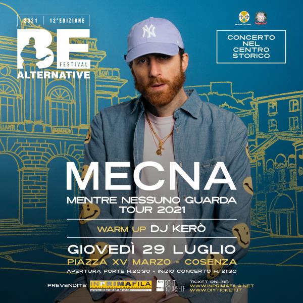 Be Alternative festival. Il 29 luglio arriva Mecna nel centro storico di Cosenza images Be Alternative festival. Il 29 luglio arriva Mecna nel centro storico di Cosenza