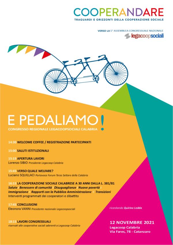 images Venerdì a Catanzaro il congresso regionale della Legacoop Sociali all’insegna del “Cooperandare”