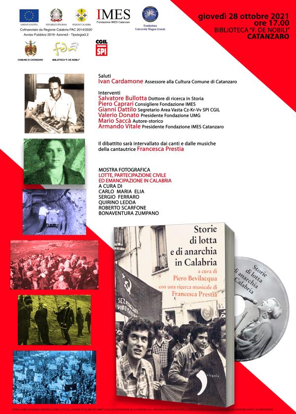 Libri. “Storie di lotta e di anarchia in Calabria” a cura di Piero Bevilacqua: giovedì la presentazione a Catanzaro images Libri. “Storie di lotta e di anarchia in Calabria” a cura di Piero Bevilacqua: giovedì la presentazione a Catanzaro