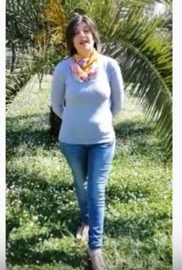 images #iorestoacasa. Franca e le sue colline in festa..