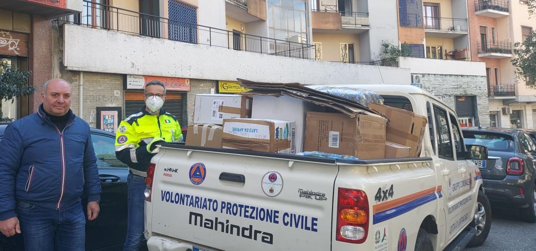 images Guerra in Ucraina, ritirata dalla Prociv la raccolta fatta dal consigliere comunale Andrea Critelli