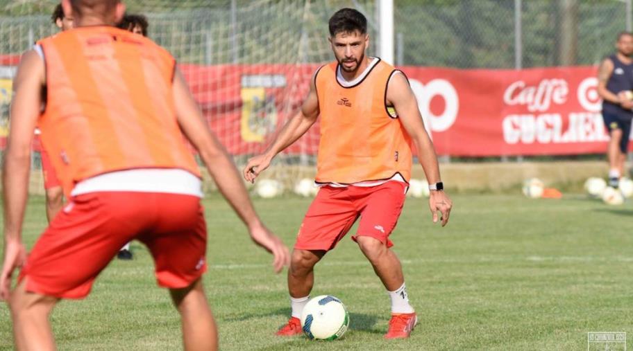 images Us Catanzaro 1929, seduta pomeridiana con attivazione tecnica e partitella finale