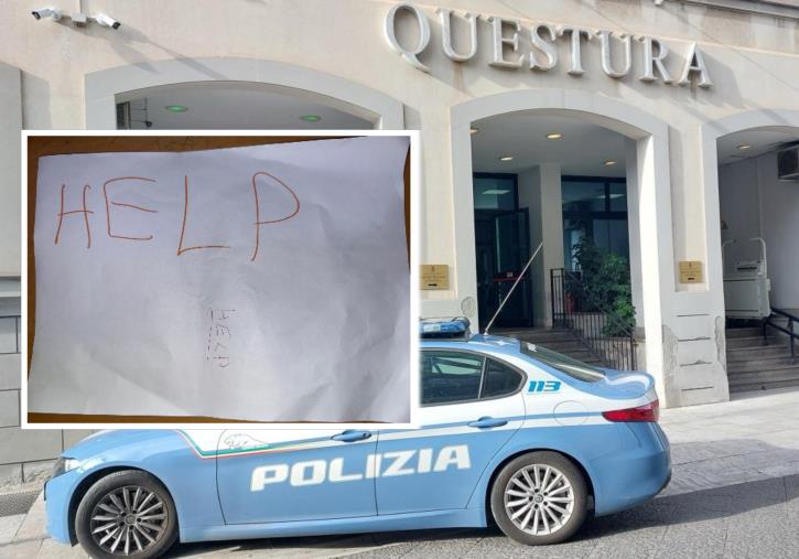 Maltrattamenti nel Reggino, bambine salvano la mamma attirando gli agenti con un cartello images Maltrattamenti nel Reggino, bambine salvano la mamma attirando gli agenti con un cartello