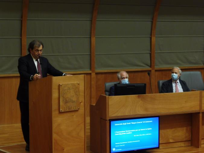 images "L’innovazione farmaceutica per un futuro in salute": all'Umg seminario di Massimo Scaccabarozzi (Farmindustria)