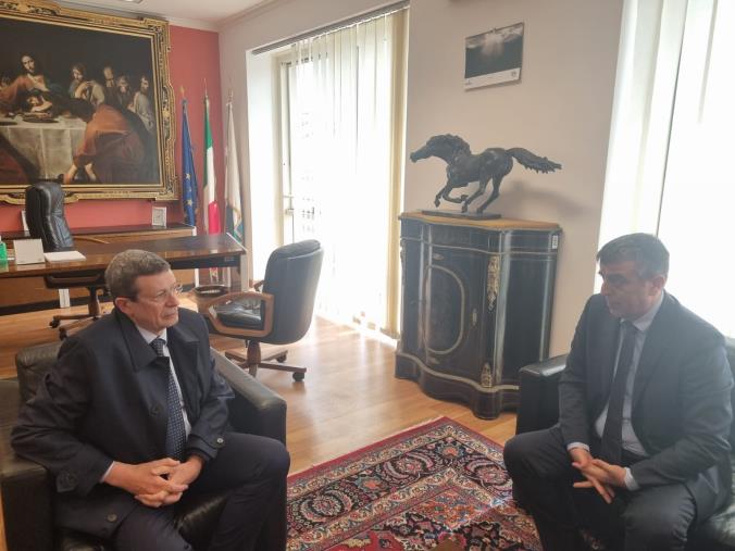 images Vibo, il neo prefetto Grieco ha fatto visita al presidente della Provincia L’Andolina&nbsp;