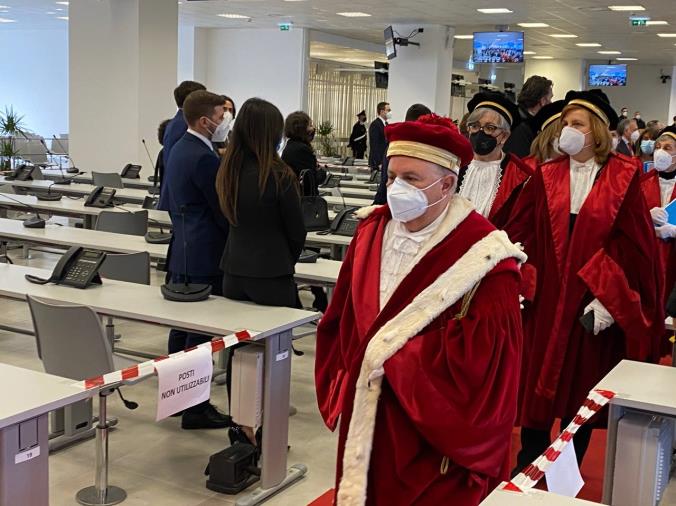 images Anno Giudiziario a Catanzaro. Il presidente Introcaso: "Paralisi economica è ulteriore campo fecondo per 'ndrangheta" 