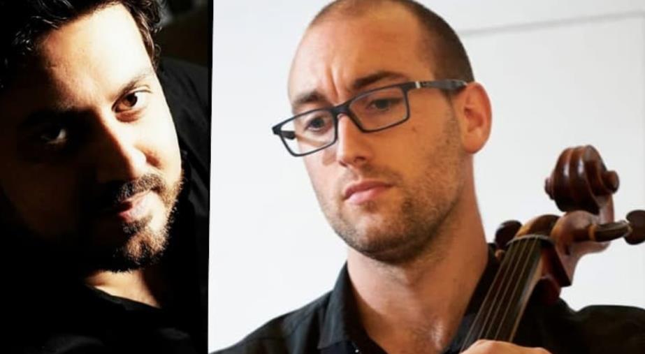 images AMA Calabria, concerto del duo Aleandri-De Vincenti nella sala delle Bandiere del Castello Medievale di Oriolo