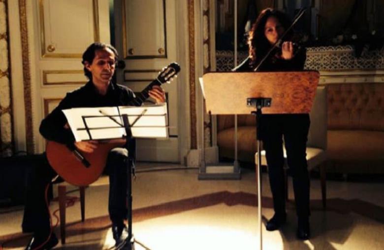 A Filadelfia il concerto del duo composto dalla violinista Anna Russo e dal chitarrista Vittorio Viscomi images A Filadelfia il concerto del duo composto dalla violinista Anna Russo e dal chitarrista Vittorio Viscomi