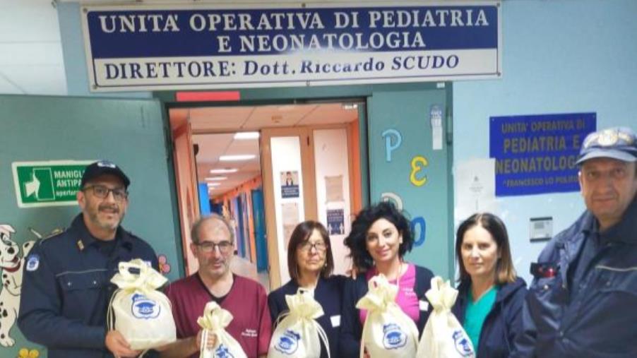 images Assipol anche nel sociale, la visita al reparto di Pediatria di Castrovillari 